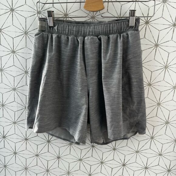 Lululemon Surge Short 6” Lined Heathered Gray - Picture 1 of 7
